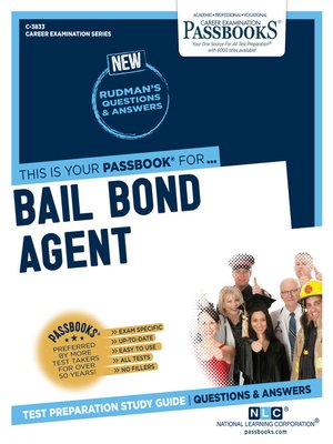 cover image of Bail Bond Agent